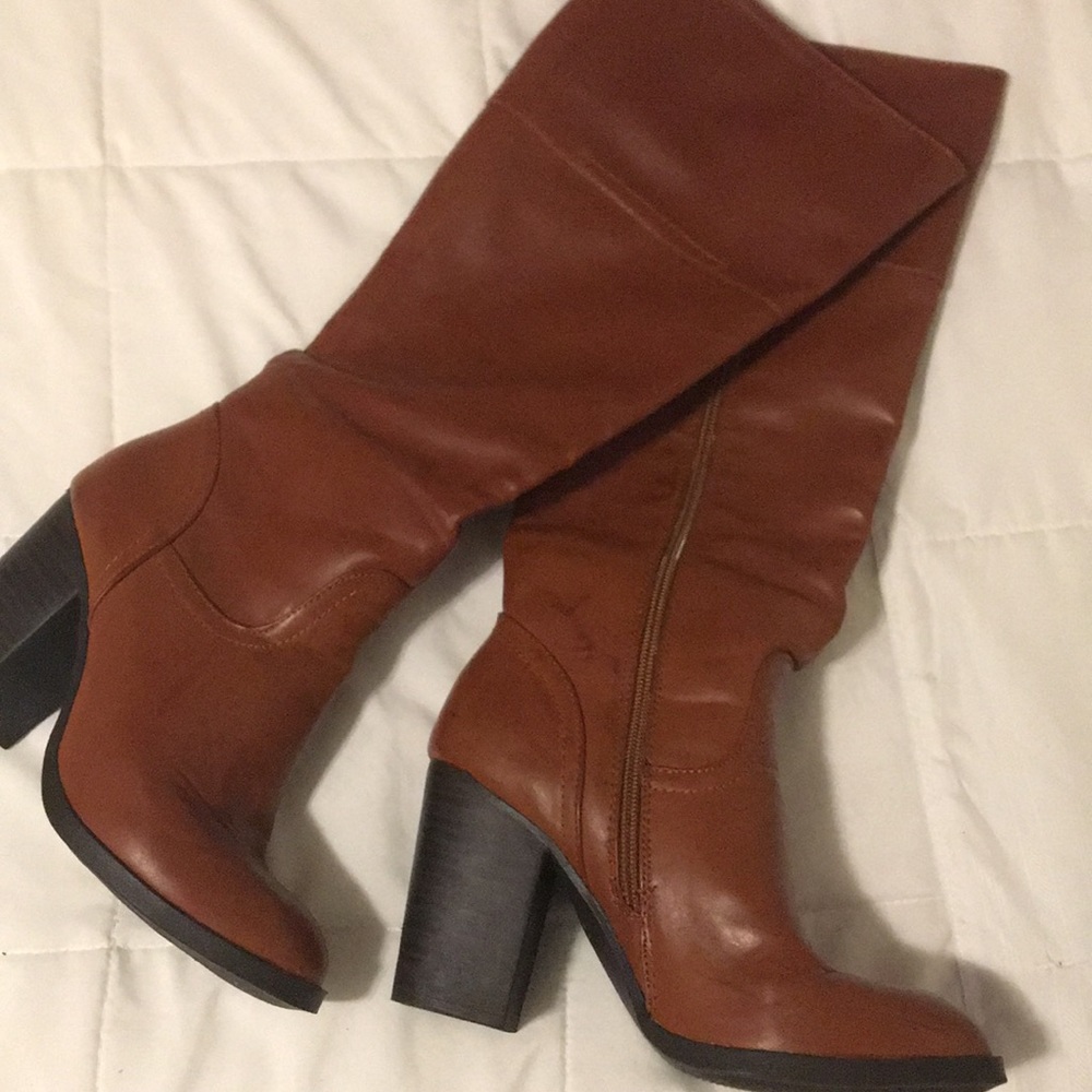Knee High Brown Boots